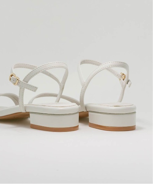 【セール】グリッターピース ナローストラップサンダル(サンダル)|RANDA(ランダ) 【セール】グリッターピース ナローストラップサンダル(サンダル)|RANDA(ランダ)