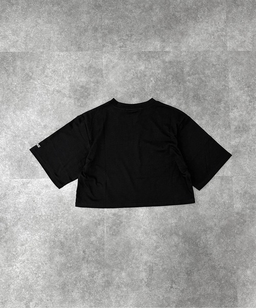 jiasecond.(ジアセカンド)の「【jiasecond.】トライバルダブルローズクロップドTシャツ / トップス カットソー Tシャツ 半袖 プリント プリントT ショート バラ ローズ 薔薇 クロップド コンパクト ワンポイントブラック ホワイト ZOZOTOWN限定(Tシャツ/カットソー・レディース・ホワイト/ブラック・FREE)」の21枚目の写真
