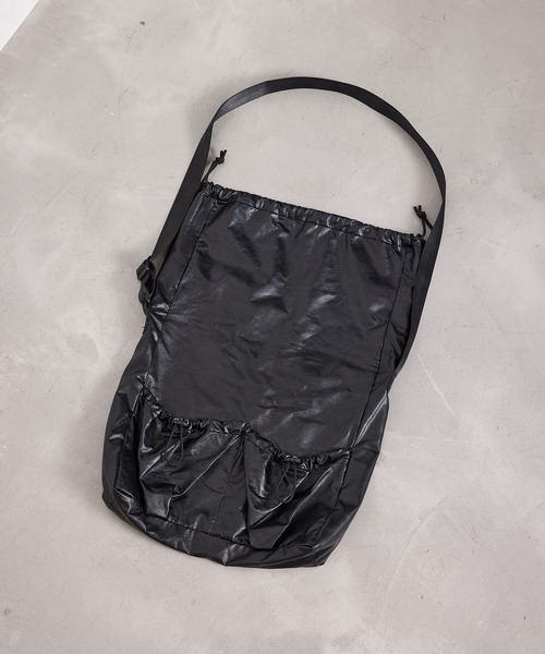 JUNRED(ジュンレッド)の「ドローコードショルダーバック(ショルダーバッグ・メンズ・ブラック・FREE)」の10枚目の写真