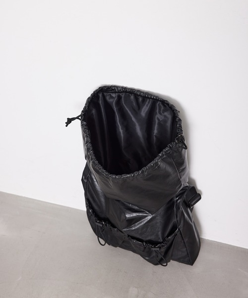 JUNRED(ジュンレッド)の「ドローコードショルダーバック(ショルダーバッグ・メンズ・ブラック・FREE)」の12枚目の写真