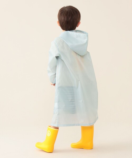BEAMS mini(ビームスミニ)の「スマイル レインコート 2024FW(95~130cm)(その他アウター・キッズ・サックスブルー/ピンク・M(115-130)/S(95-110))」の12枚目の写真