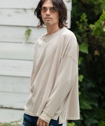 mlt4802-9oz Cotton Pigment Long Sleeve Cut sew ロングスリーブTシャツ