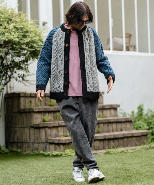 CAMBIO(カンビオ)の「mlt4802-9oz Cotton Pigment Long Sleeve Cut sew ロングスリーブTシャツ(Tシャツ/カットソー・メンズ・ブラック/スモークピンク/ホワイト・S/M/L)」の12枚目の写真