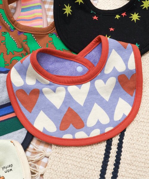 BREEZE（ブリーズ）の「リバーシブルスタイ マイファーストブリーズ（スタイ/よだれかけ・キッズ・その他2/その他3/ラベンダー/ミント/オレンジ/キャメル/ピンク/ブラック/アイボリー/ターコイズブルー・80）」の7枚目の写真