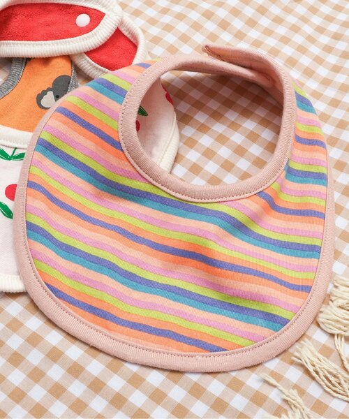 BREEZE（ブリーズ）の「リバーシブルスタイ マイファーストブリーズ（スタイ/よだれかけ・キッズ・その他2/その他3/ラベンダー/ミント/オレンジ/キャメル/ピンク/ブラック/アイボリー/ターコイズブルー・80）」の9枚目の写真