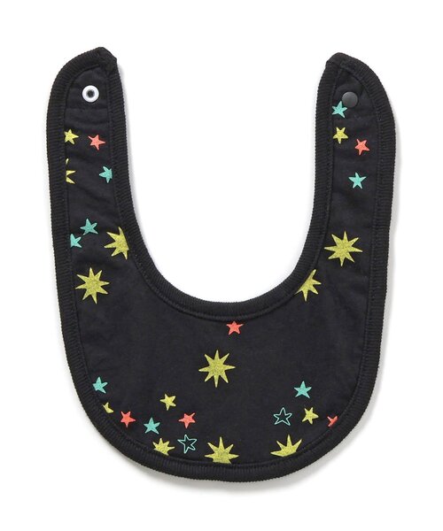 ★三角グレー×デニム★ ハンドメイド　リバーシブル　スタイ ☆三角グレー×デニム☆ ハンドメイドリバーシブルスタイ