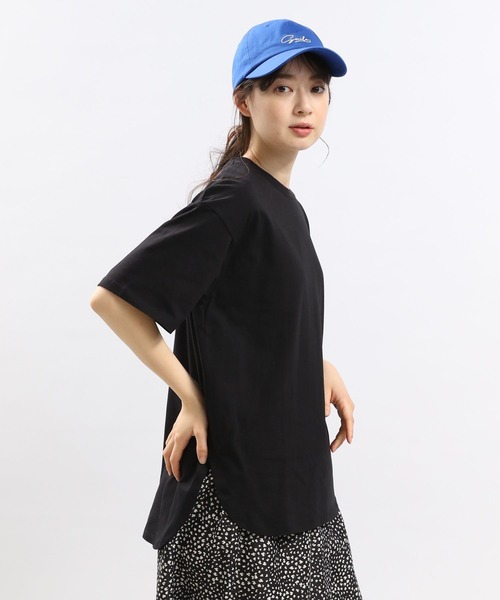 GLOBAL WORK Smile Seed Store(グローバルワーク スマイルシードストア)の「冷感裾ラウンドTシャツ/122032(Tシャツ/カットソー・レディース・グレー系その他/ブラック/ホワイト×ブラック/オフホワイト・X-LARGE/LARGE/MEDIUM/SMALL)」の14枚目の写真