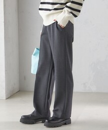 SHIPS | 〈手洗い可能〉ストレート センタープレス トラウザーズ(その他パンツ)