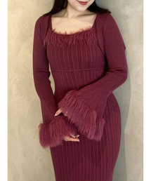 MERCURYDUO | ファーボレロセットワンピース(ワンピース)