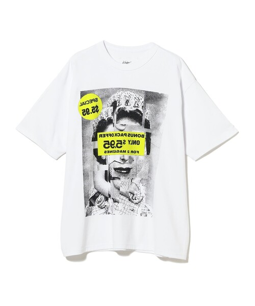 BEAMS T（ビームスティー）の「KOUSUKE KAWAMURA / T-shirt（Tシャツ/カットソー・メンズ・ホワイト・S/M/XL/L）」の2枚目の写真
