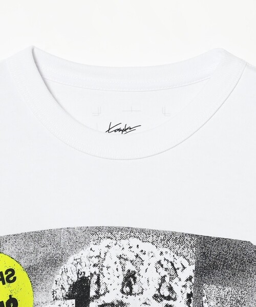 BEAMS T（ビームスティー）の「KOUSUKE KAWAMURA / T-shirt（Tシャツ/カットソー・メンズ・ホワイト・S/M/XL/L）」の3枚目の写真