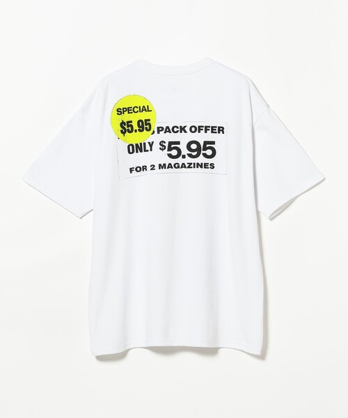 BEAMS T（ビームスティー）の「KOUSUKE KAWAMURA / T-shirt（Tシャツ/カットソー・メンズ・ホワイト・S/M/XL/L）」の5枚目の写真