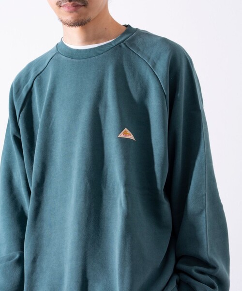 KELTY（ケルティ）の「【限定展開】【KELTY×GLOSTER】別注 USAコットン ラグラン プルオーバースウェット（スウェット・メンズ・ダークグリーン/グレー/ブラック/ネイビー・M/L）」の15枚目の写真
