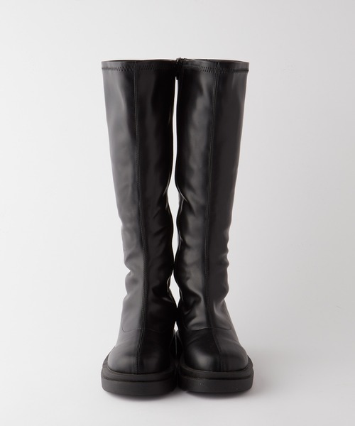 BONLECILL（ボンルシール）の「インヒールストレッチロングブーツ（ブーツ・レディース・ブラウン/ブラック・XL/L/M/S）」の17枚目の写真