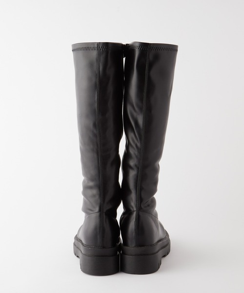 BONLECILL（ボンルシール）の「インヒールストレッチロングブーツ（ブーツ・レディース・ブラウン/ブラック・XL/L/M/S）」の18枚目の写真