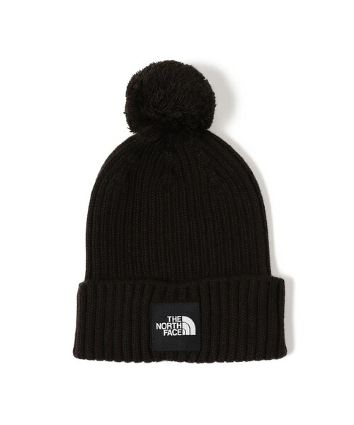 THE NORTH FACE(ザノースフェイス)の「THE NORTH FACE / ポンポン付き ニットキャップ(ニットキャップ/ビーニー・レディース・レッド系その他3/ブラック・ONE SIZE)」の7枚目の写真