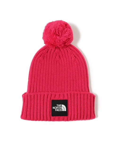 THE NORTH FACE(ザノースフェイス)の「THE NORTH FACE / ポンポン付き ニットキャップ(ニットキャップ/ビーニー・レディース・レッド系その他3/ブラック・ONE SIZE)」の9枚目の写真