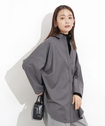 ワイドシルエットボリュームシャツ