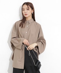 ワイドシルエットボリュームシャツ