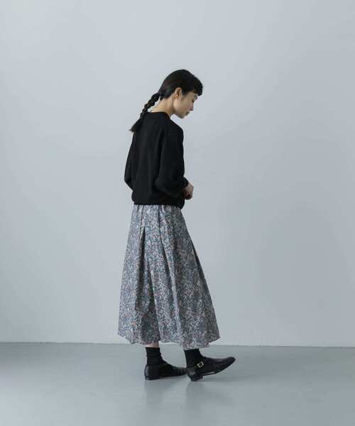 かぐれ(カグレ)の「ドライコットンVネックカーディガン(カーディガン/ボレロ・レディース・ライトグレー/ブラック/グレー・FREE)」の13枚目の写真