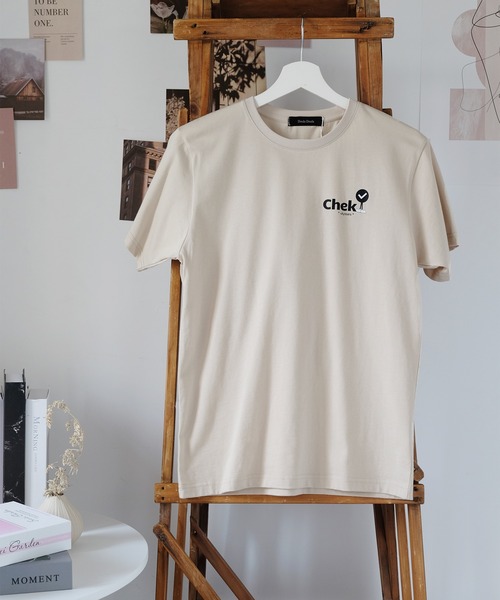 Girly Doll(ガーリードール)の「オリジナルデザインプリントTシャツ(Tシャツ/カットソー・レディース・ピンク/ベージュ/ダークグレー・F)」の10枚目の写真