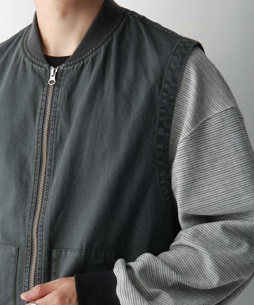 RAGEBLUE（レイジブルー）の「ヴィンテージライク/ワークベスト（ベスト・メンズ・ブラウン/グレー・FREE）」の18枚目の写真