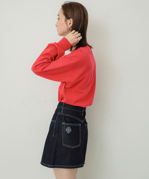 SENSE OF PLACE by URBAN RESEARCH(センスオブプレイスバイアーバンリサーチ)の「グラフィックロングTシャツ(Tシャツ/カットソー・レディース・その他1/その他2/その他3/その他5/その他6/その他4・ONE)」の22枚目の写真