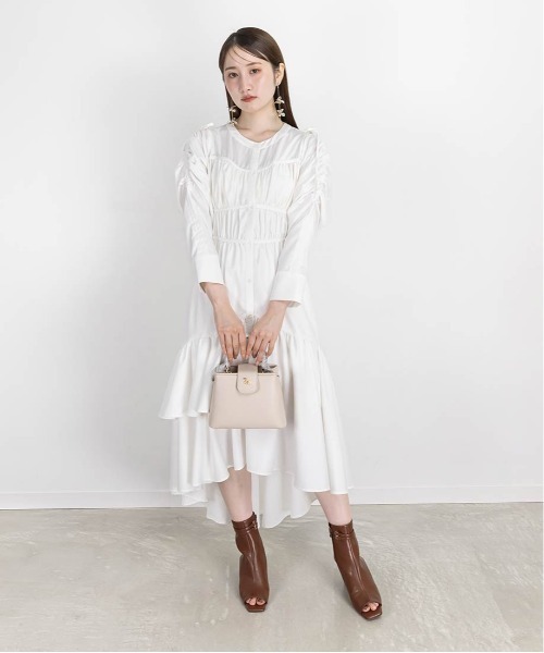 【セール】2WAYショルダーフィッシュテールシャツワンピース(ワンピース)|RANDA(ランダ) 【セール】2WAYショルダーフィッシュテールシャツワンピース(ワンピース)|RANDA(ランダ)