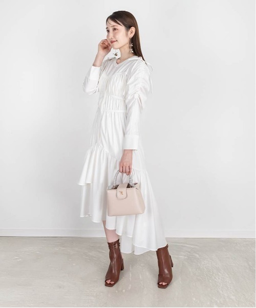 【セール】2WAYショルダーフィッシュテールシャツワンピース(ワンピース)|RANDA(ランダ) 【セール】2WAYショルダーフィッシュテールシャツワンピース(ワンピース)|RANDA(ランダ)