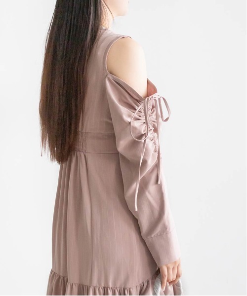 【セール】2WAYショルダーフィッシュテールシャツワンピース(ワンピース)|RANDA(ランダ) 【セール】2WAYショルダーフィッシュテールシャツワンピース(ワンピース)|RANDA(ランダ)