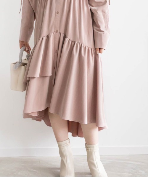 【セール】2WAYショルダーフィッシュテールシャツワンピース(ワンピース)|RANDA(ランダ) 【セール】2WAYショルダーフィッシュテールシャツワンピース(ワンピース)|RANDA(ランダ)