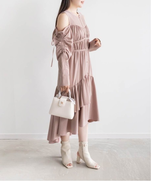 【セール】2WAYショルダーフィッシュテールシャツワンピース(ワンピース)|RANDA(ランダ) 【セール】2WAYショルダーフィッシュテールシャツワンピース(ワンピース)|RANDA(ランダ)