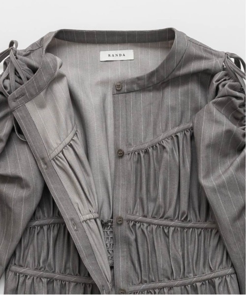 【セール】2WAYショルダーフィッシュテールシャツワンピース(ワンピース)|RANDA(ランダ) 【セール】2WAYショルダーフィッシュテールシャツワンピース(ワンピース)|RANDA(ランダ)