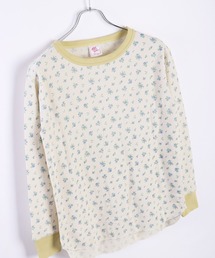 JEMORGAN / ジェーイーモーガン ワッフル花柄 サーマルクレリックロンT