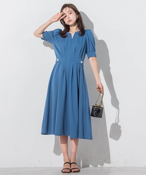 【セール】キレリラワンピ≪手洗い可能≫（ワンピース）｜QUEENS COURT（クイーンズコート）