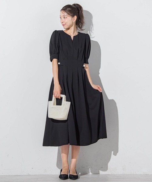 【セール】キレリラワンピ≪手洗い可能≫（ワンピース）｜QUEENS COURT（クイーンズコート）