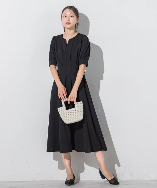 【セール】キレリラワンピ≪手洗い可能≫（ワンピース）｜QUEENS COURT（クイーンズコート）