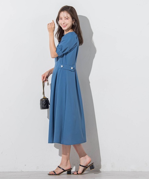 【セール】キレリラワンピ≪手洗い可能≫（ワンピース）｜QUEENS COURT（クイーンズコート）