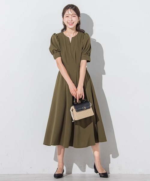 【セール】キレリラワンピ≪手洗い可能≫（ワンピース）｜QUEENS COURT（クイーンズコート）