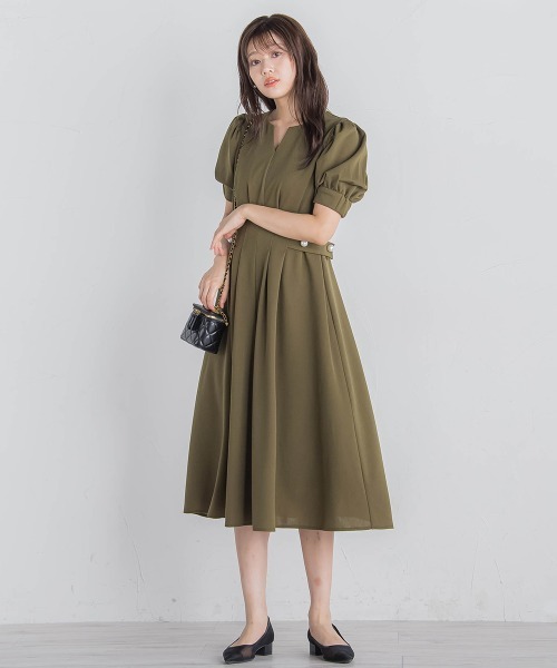 【セール】キレリラワンピ≪手洗い可能≫（ワンピース）｜QUEENS COURT（クイーンズコート）