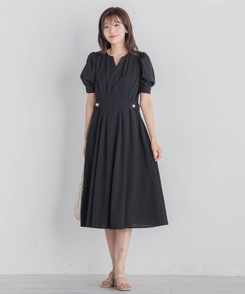 【セール】キレリラワンピ≪手洗い可能≫（ワンピース）｜QUEENS COURT（クイーンズコート）