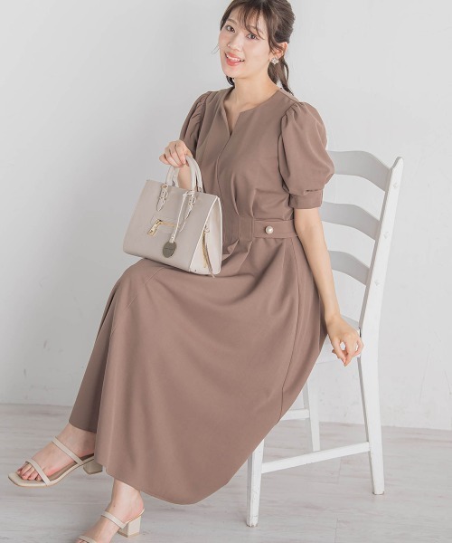 【セール】キレリラワンピ≪手洗い可能≫（ワンピース）｜QUEENS COURT（クイーンズコート）