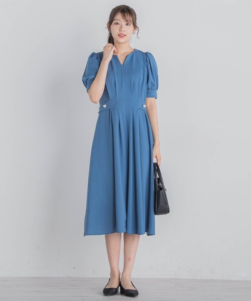 【セール】キレリラワンピ≪手洗い可能≫（ワンピース）｜QUEENS COURT（クイーンズコート）