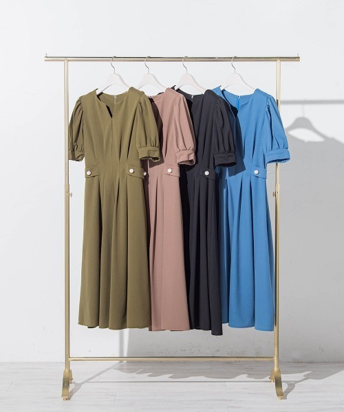 【セール】キレリラワンピ≪手洗い可能≫（ワンピース）｜QUEENS COURT（クイーンズコート）