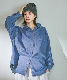 LAKOLE | ケミカルウォッシュシャツ長袖 / 140262(シャツ/ブラウス)