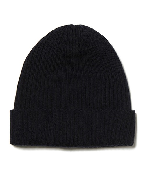 Snow Peak（スノーピーク）の「Rib Knit Cap（ニットキャップ/ビーニー・レディース・ネイビー/チャコール/ブラック/オレンジ・ONE SIZE）」の8枚目の写真