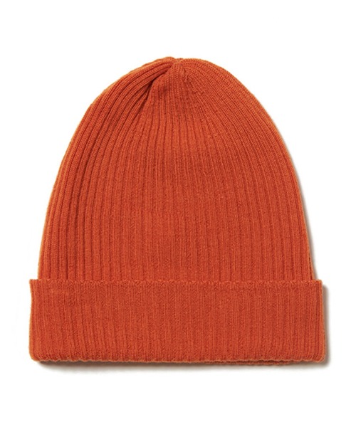 Snow Peak（スノーピーク）の「Rib Knit Cap（ニットキャップ/ビーニー・レディース・ネイビー/チャコール/ブラック/オレンジ・ONE SIZE）」の9枚目の写真