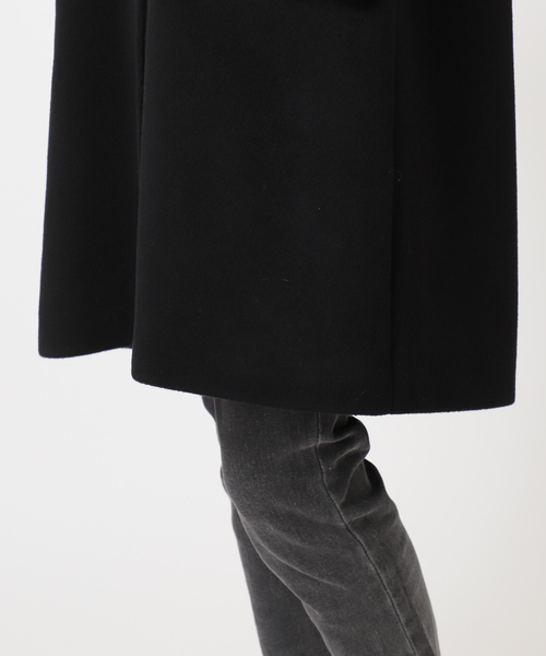 JOURNAL STANDARD relume（ジャーナルスタンダード　レリューム）の「スーパーファインビーバーステンカラーコート（ステンカラーコート・レディース・チャコールグレー/ブラック・38/36）」の21枚目の写真