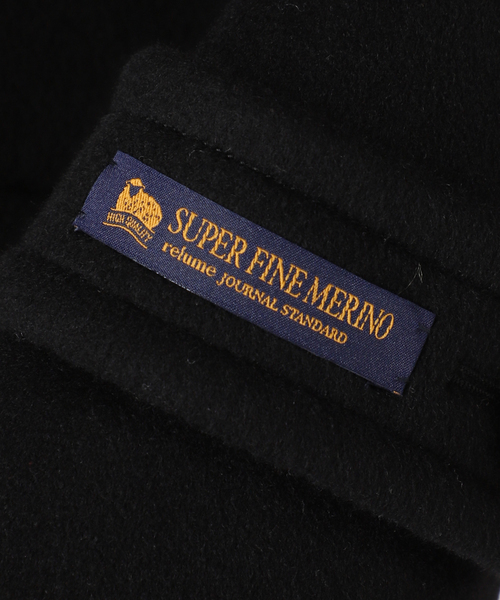 JOURNAL STANDARD relume（ジャーナルスタンダード　レリューム）の「スーパーファインビーバーステンカラーコート（ステンカラーコート・レディース・チャコールグレー/ブラック・38/36）」の20枚目の写真