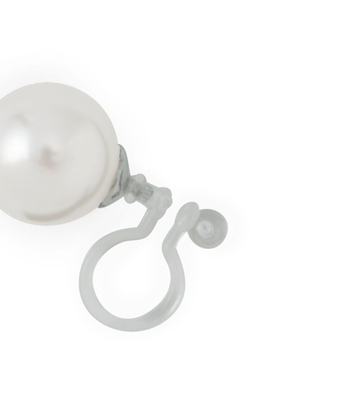 ROPE' PICNIC（ロペピクニック）の「ビッグパールノンホールピアス（イヤリング・レディース・キナリ・FREE）」の4枚目の写真